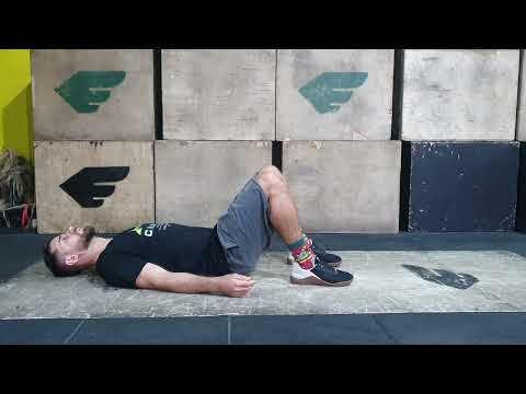 Respiração ( encostar umbigo nas costas)