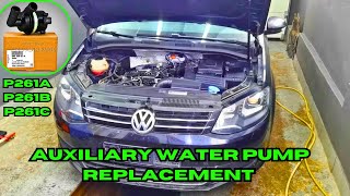 How To Replace The Auxiliary Coolant/Water Pump On Any Vehicle (P261A/P261B)