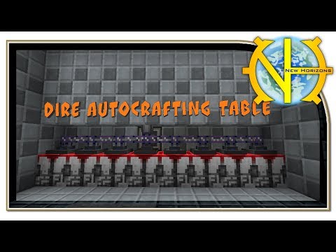 Dire autocrafting table "GT New Horizons" #156