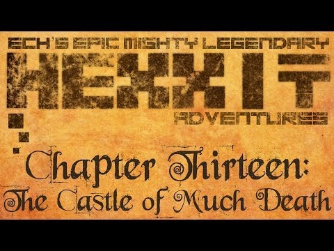 Minecraft: Hexxit #13 - The Castle of Much Deaths