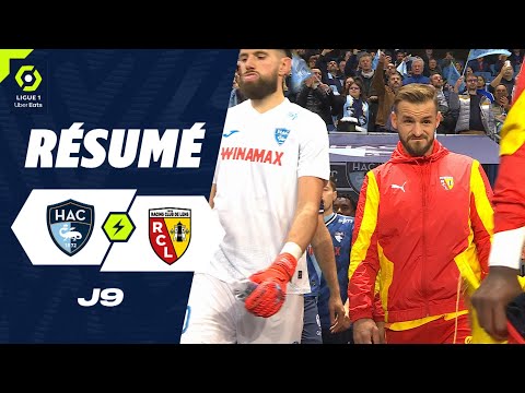 Resumen de Le Havre vs Lens Jornada 9