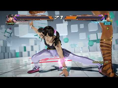 Tekken 7~ Xiaoyu (tensasangetsu) vs. Josie (crndfox) HD