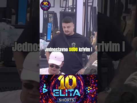 Elita 10 Terza priznao Sofija je moja najveća greška!