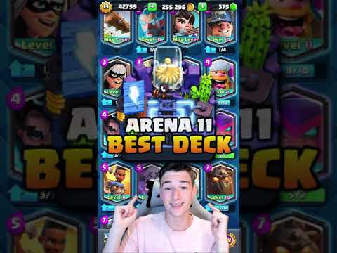 😍 BEST DECK for Arena 11 in Clash Royale!
