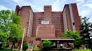 Potensic Atom Abandoned Psychiatric Hospital ￼URBEX Police 👮 🚨 on site Rochester, New York