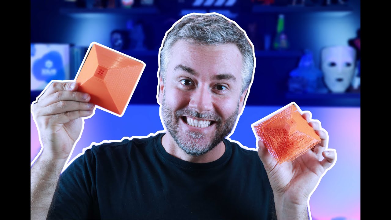 Um SUPORTE do CURA que ECONOMIZA mais de 50% de filamento na sua IMPRESSÃO 3D | Ender 3