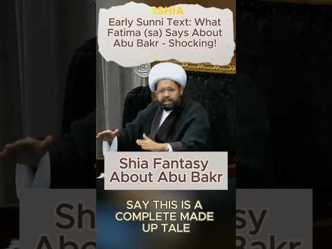 📗 Sunni Books - What Fatima (a) Says About Abu Bakr