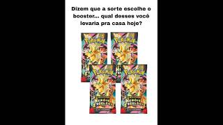 Qual booster tem a carta dos seus sonhos? ✨ Pokémon TCG original na Shopee! #pokemon #shopee #tcg