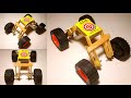 DIY Easy Car With Ice Cream Sticks And Matchbox Mini Project Ideas Waste Craft Ideas