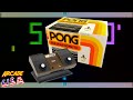 Atari Pong Home Console C 100