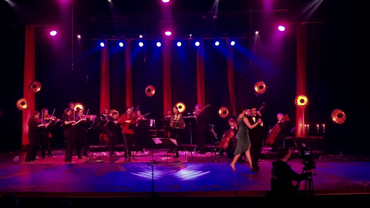 Tango Canaro en Paris. Bailan Lavinia y Chiche Núñez. Trondheim, Noruega 2021