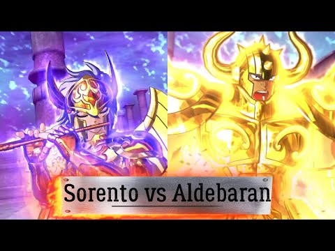 Saint Seiya: Soldiers Soul - Sorento vs Aldebaran (Gold Cloth) (5 Round)