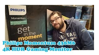 Video thumbnail for Philips 436m6vbpab 43" Zoll 4k HDR Konsolen Monitor - Erfahrungsbericht zum PS4 Pro Monitor by Sleth zockt