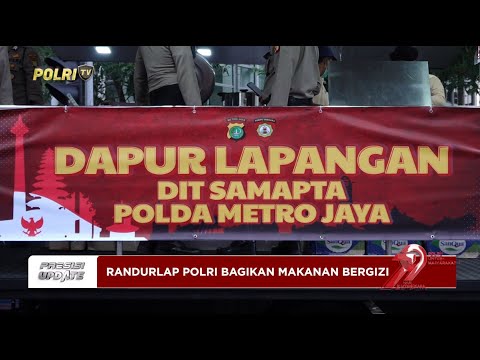 PRESISI UPDATE: DUKUNG ASTA CITA, RANDURLAP POLRI BAGIKAN MAKANAN BERGIZI GRATIS 22/06/2025 20.00