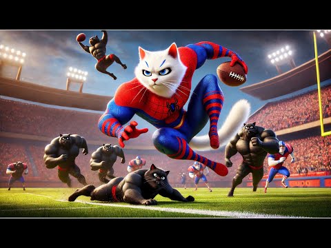 Spider-Man Cat:(2024) #42 |Spider-Man Cat strives to become the best football player in the city