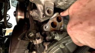 Fixing oil filter leak and dipstick leak on a Lexus LS430 or Toyota Celsior 3uz , Or LS400 1uz
