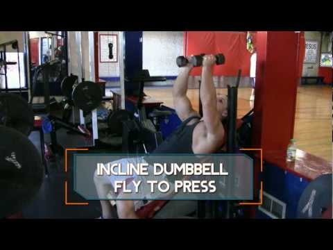 Incline dumbbell bench press instructions and video