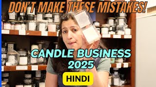 What I Wish I Knew Before Starting a Candle Business in 2025: Lessons Learned!