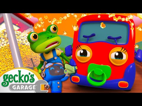 Brave Baby Truck | Gecko's Garage | Trucks For Children | Cartoons For Kids
