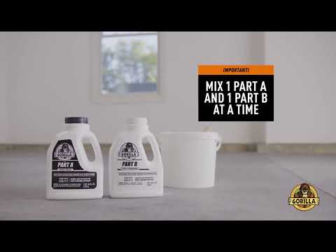 Gorilla Garage Floor Coating Kit – How To Video (Step 3 – Mixing the Epoxy)