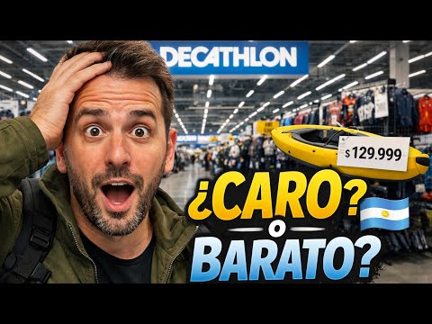 Entré al nuevo Decathlon de Buenos Aires… ¿caro o barato? 🇦🇷