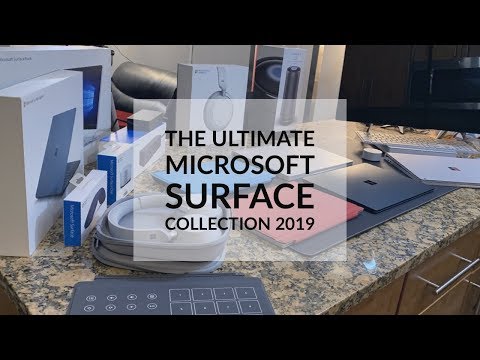 The Ultimate Microsoft Surface Collection 2019: Studio 2, Surface Book 2, Laptop 2, Headphones, Dock