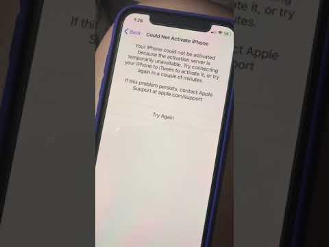 iPhone X Verizon activation problems