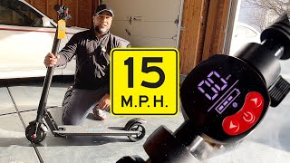 Budget Electric Scooter for Teens/Adults available on Amazon: Caroma E5B 250w (15mph/15 miles)