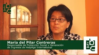 María del Pilar Contreras: Por una vida digna del adulto mayor