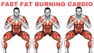 10 Min Fat Burning Cardio Workout (No Repeat)