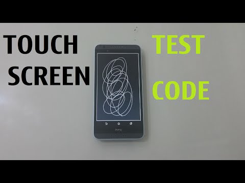 HTC Desire 820 Touch Screen Test