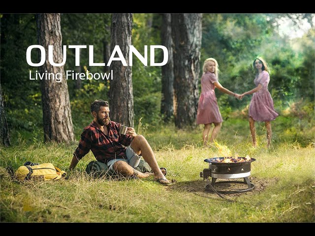 Vídeo relacionado con Outland Living Brasero terrallende Deluxe Portable propano Fire Pit