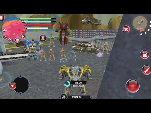 Rope Hero (Assault Machine Fight Army Man) Tank Fight Army Tanks - Android Gameplay HD