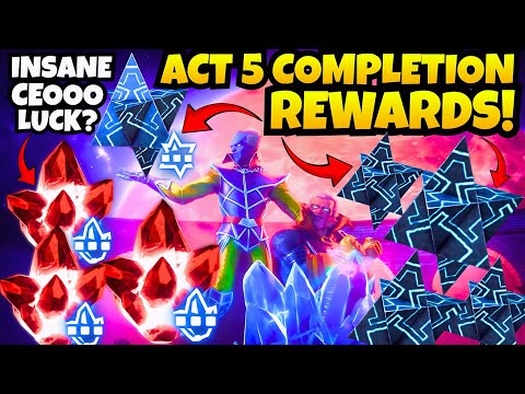 ACT 5 COMPLETION REWARDS!🤯INSANE CEOOO LUCK? | MASSIVE CRYSTAL OPENING | MARVEL CONTEST OF CHAMPIONS