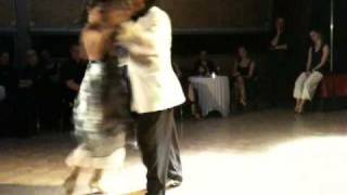 www.tango-on-tour.net: Hector Corona y Silvina Machado bei Tango Grazioso März 2010