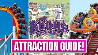 Knott's Berry Farm Guide To Every Attraction & Rides!
