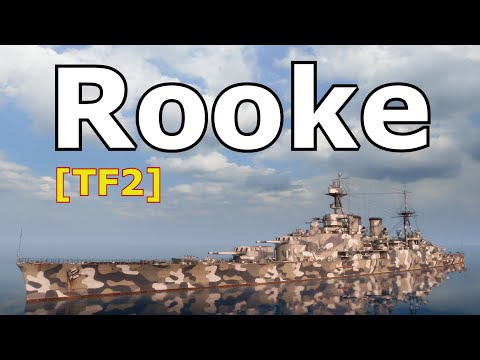 World of WarShips Rooke - 3 Kills 254K Damage