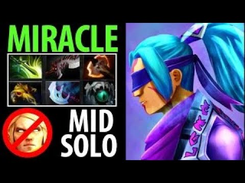 Miracle- Dota2 [Anti Mage] Solo Mid vs Invoker- Magic Sucks!