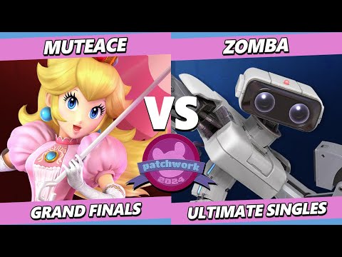 Patchwork 2024 GRAND FINALS - MuteAce (Peach) Vs. Zomba (ROB) Smash Ultimate - SSBU