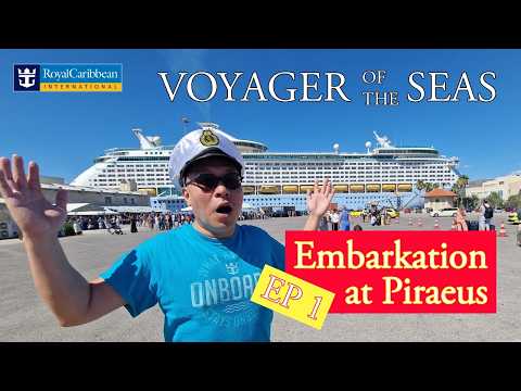 Thumbnail for BOARDING Voyager of the Seas: Sail Away Parties, Food & Surprises EP 1