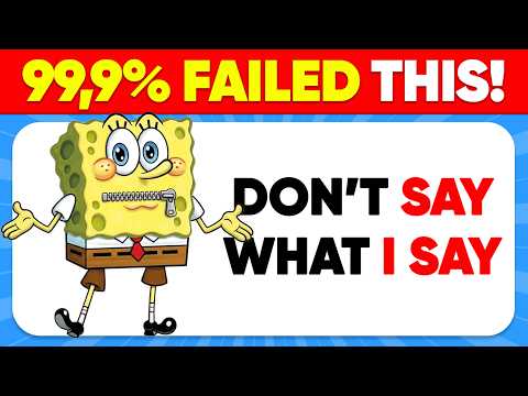 Avoid Saying The Same Thing As Me … or YOU LOSE 🤫☠️❌ 99,9% Fail This Challenge!