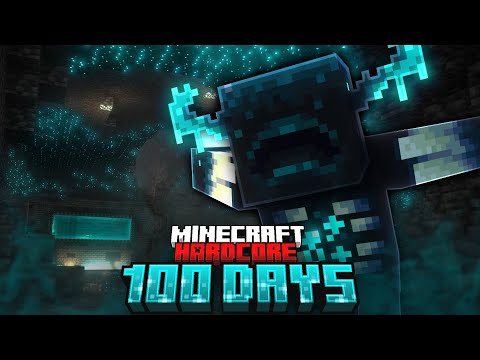 I Survived 100 Days In Only Caves In Minecraft Hardcore! [Full Movie]
