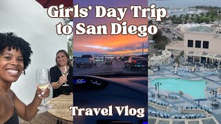 Girls' Day Trip to San Diego Vlog: GRWM, La Jolla Cafe Brunch, Waterfront Hotel Tour, Wine Tasting