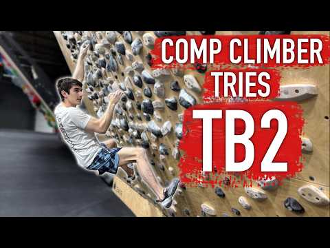 First time on the TENSION BOARD 2! • Bouldering Vlog at The Boardroom