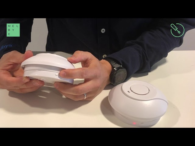 melbye Brandvarnare 230v batteri