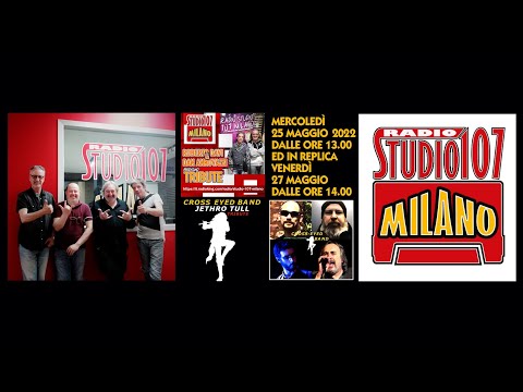 Cross-Eyed Band Jethro Tull Tribute Radio Studio 107 Tribute 25/5/22 Daniele Annovazzi Roberto Davi