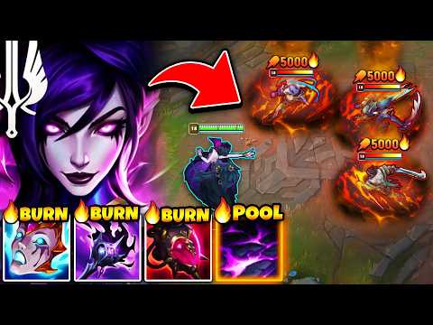 PENTABURN MORGANA CREATES BURNING POOLS OF DEATH (PRESS W AND WATCH THEM MELT)