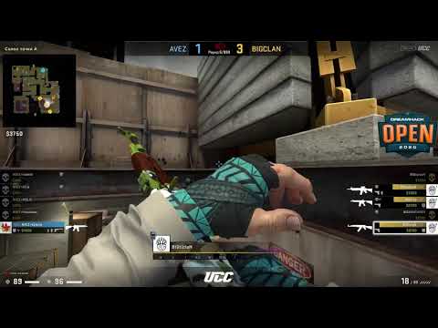 (RU) AVEZ vs BIG | DreamHack Open Anaheim 2020 Europe Open Qualifier | bo3 | by @Sheyl31 map 1