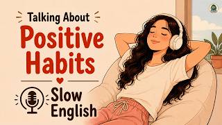 Slow English Listening Practice | Small Positive Habits That Change Your Life | English Podcast