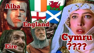 BRAVEHEART (1995) England, Alba, Cymru &amp; Eire